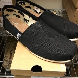 Brand New Toms Women Black/White
